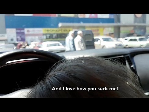 ❤️ Sucé dans le parking à l'extérieur du supermarché ❤️ Porno at us ❌